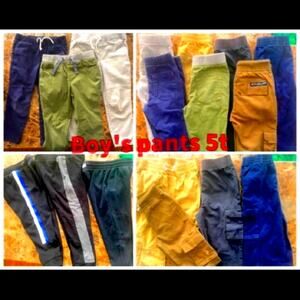 9 pairs of boy's pants lot or bundle like ne